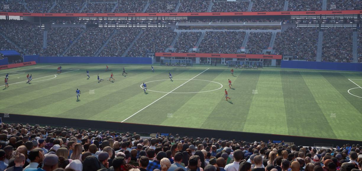 MetLife Stadium - Section Commissioners Club 5 Seat View