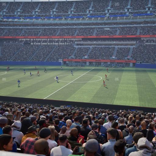 MetLife Stadium - Section Commissioners Club 5 Seat View