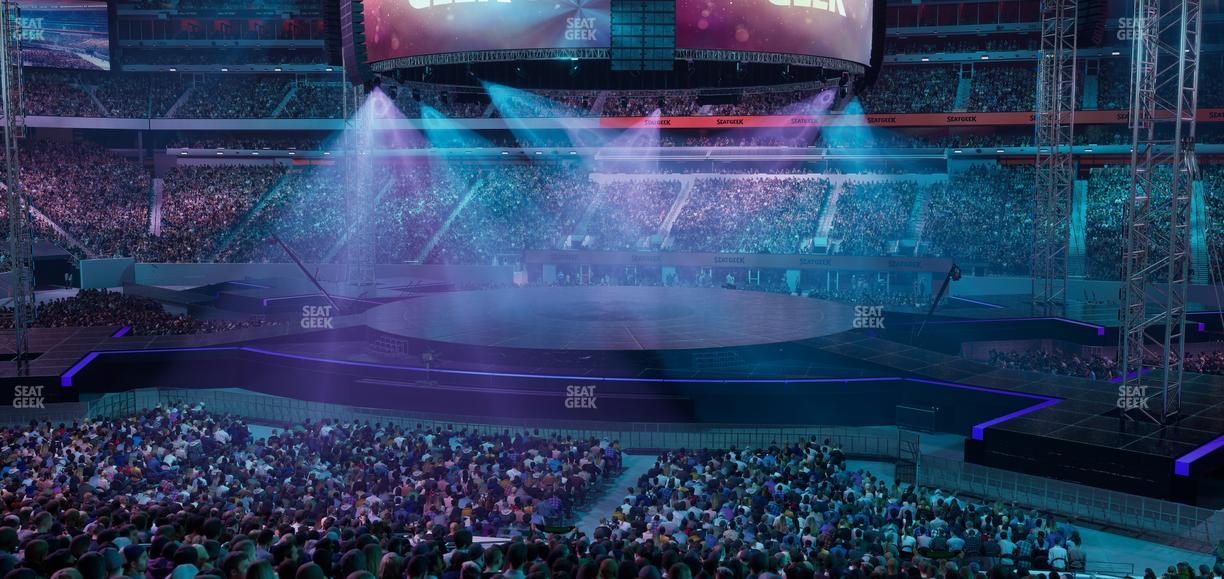 MetLife Stadium - Section Commissioners Club 5 Seat View