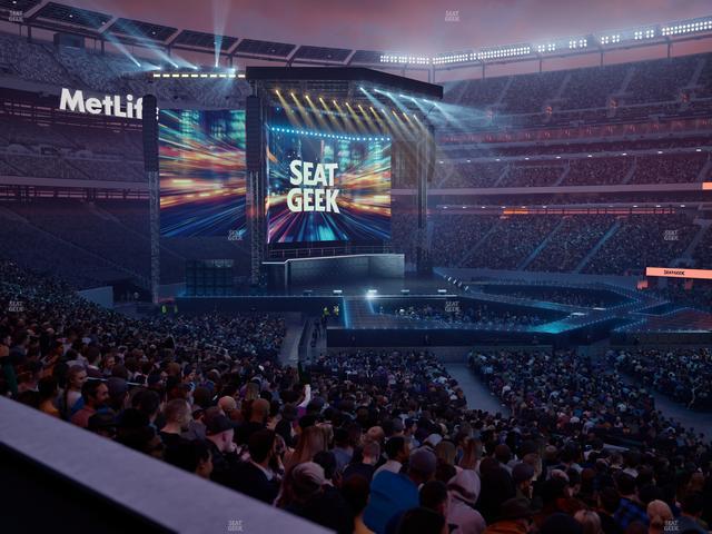 MetLife Stadium - Section Commissioners Club 5 Seat View