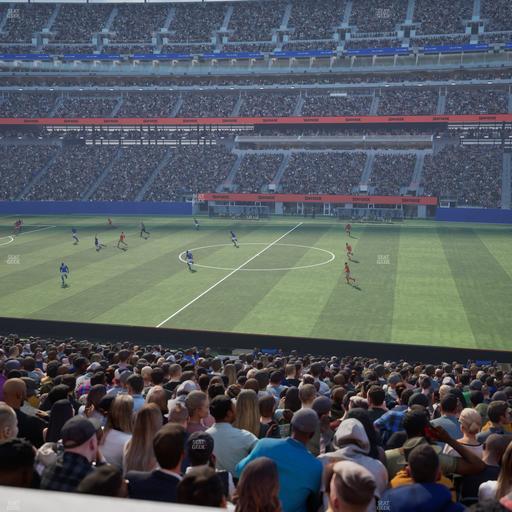 MetLife Stadium - Section Commissioners Club 6 Seat View