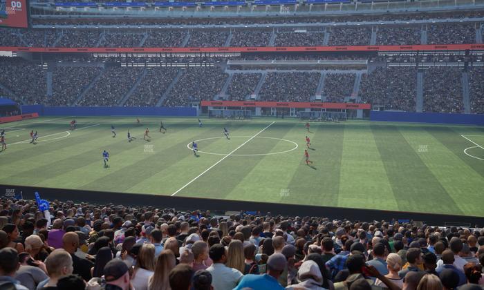 MetLife Stadium - Section Commissioners Club 6 Seat View