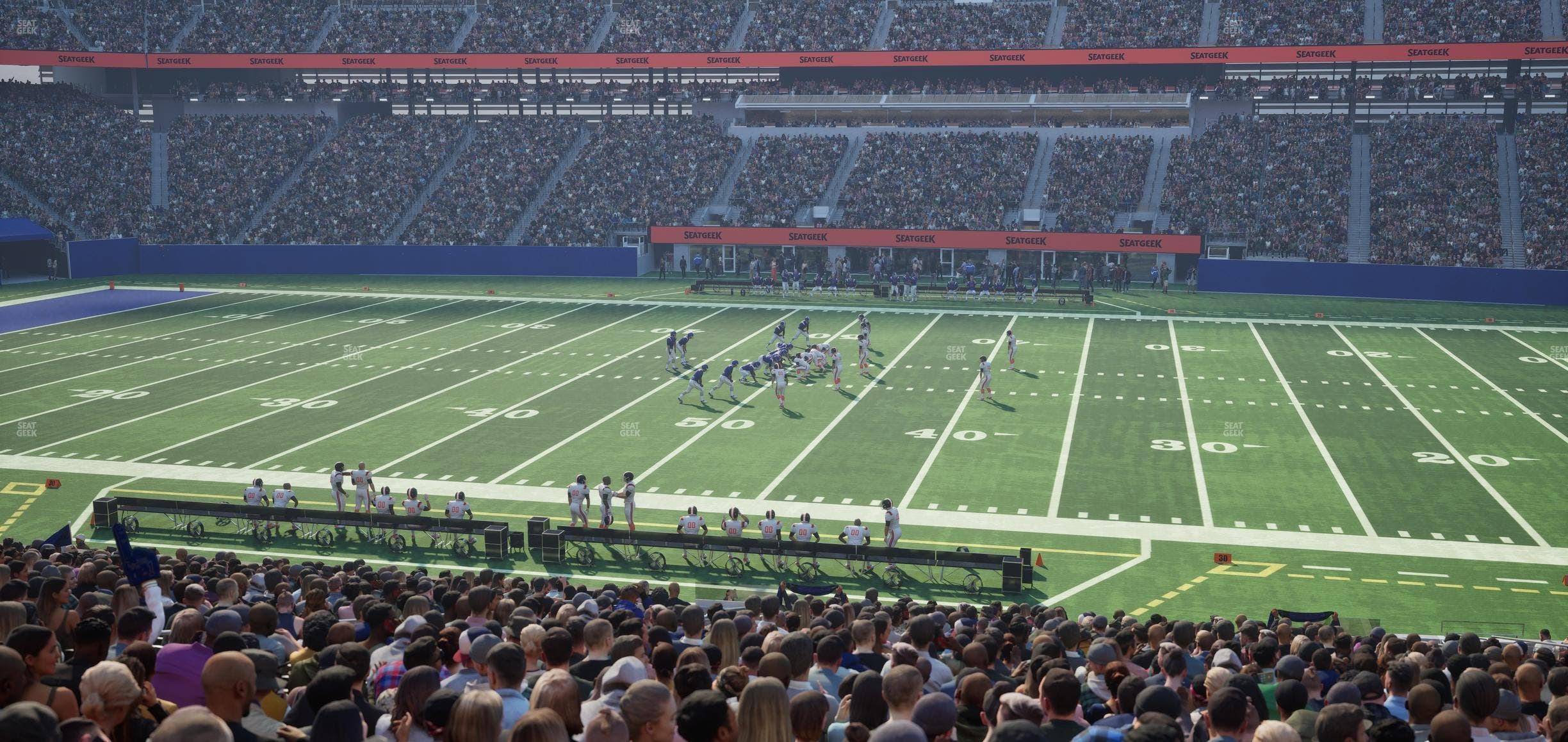 MetLife Stadium - Section Commissioners Club 6 Seat View