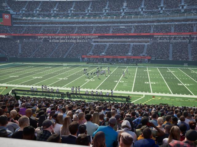 MetLife Stadium - Section Commissioners Club 6 Seat View