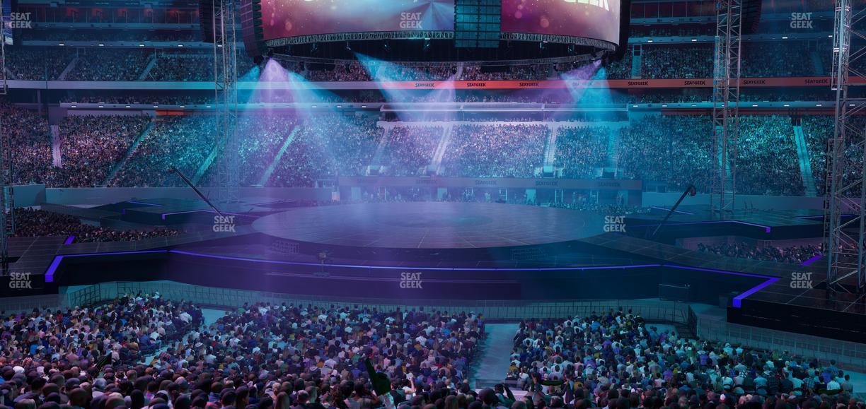 MetLife Stadium - Section Commissioners Club 7 Seat View