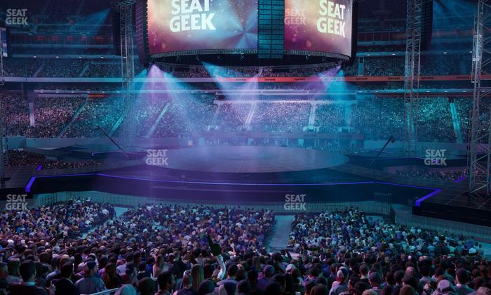 MetLife Stadium - Section Commissioners Club 7 Seat View