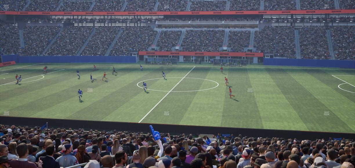 MetLife Stadium - Section Commissioners Club 7 Seat View