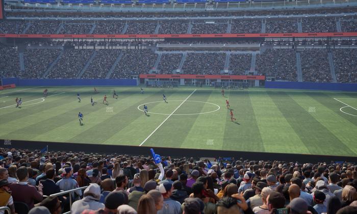 MetLife Stadium - Section Commissioners Club 7 Seat View