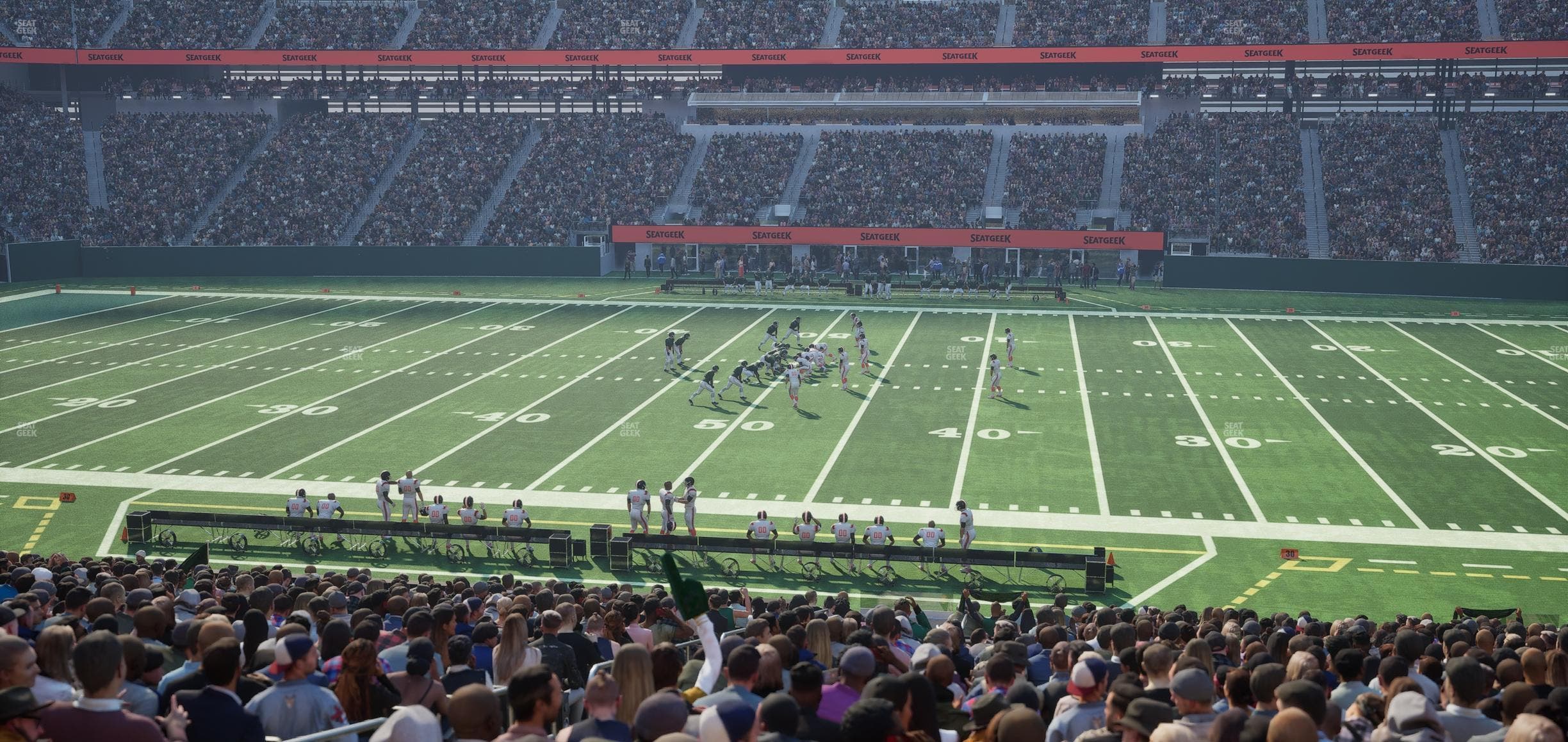 MetLife Stadium - Section Commissioners Club 7 Seat View