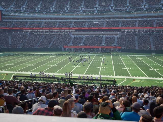 MetLife Stadium - Section Commissioners Club 7 Seat View