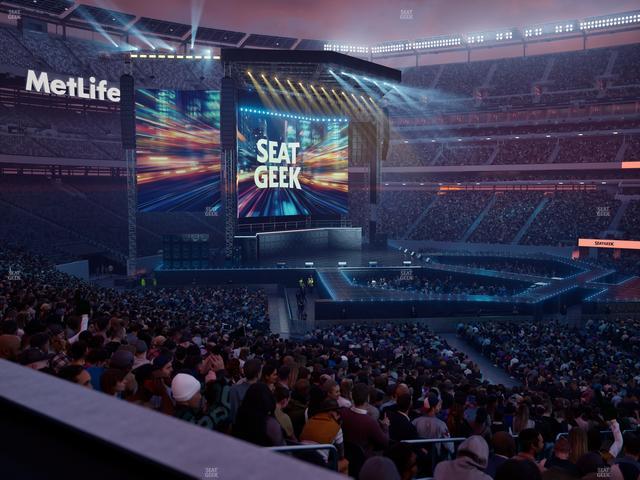 MetLife Stadium - Section Commissioners Club 7 Seat View