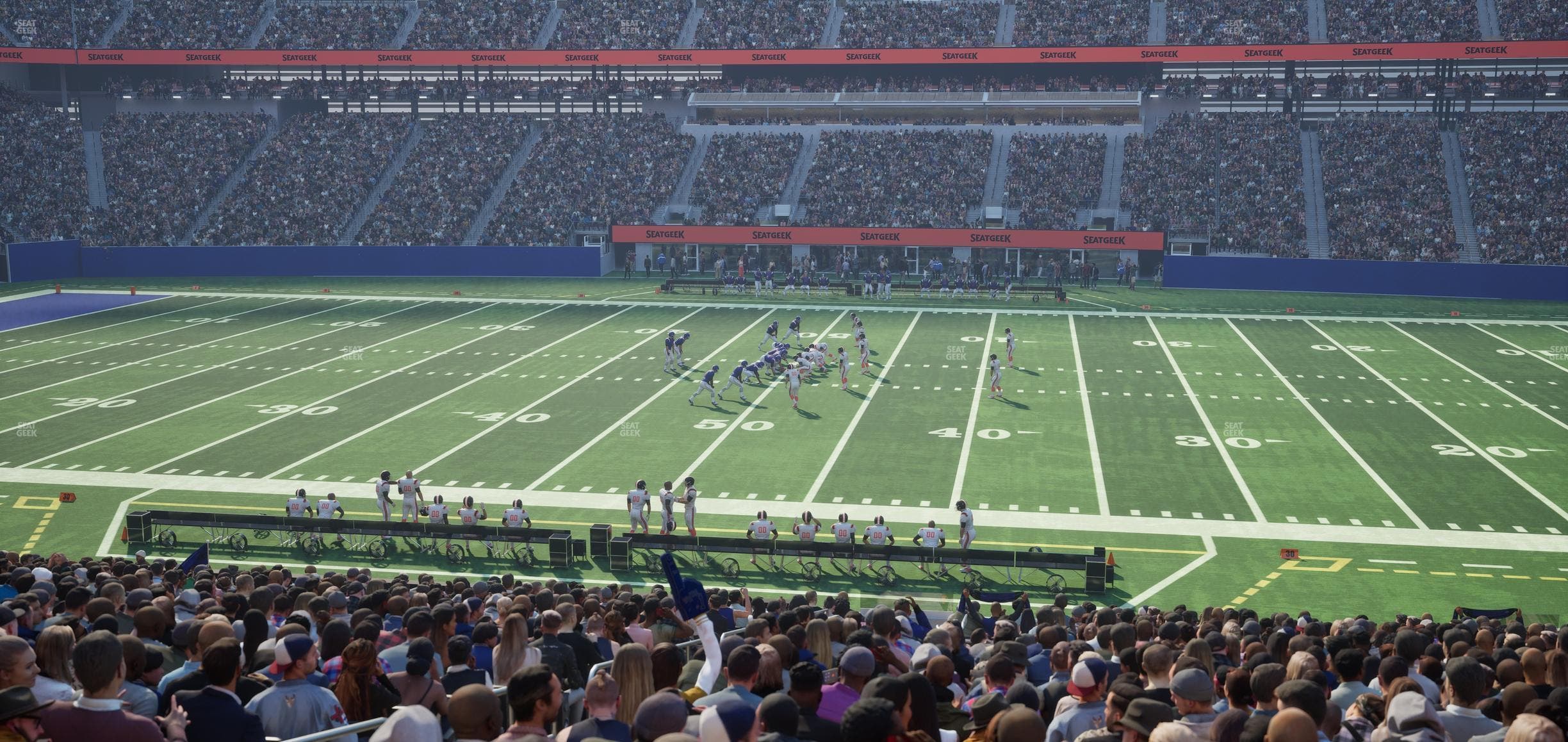 MetLife Stadium - Section Commissioners Club 7 Seat View