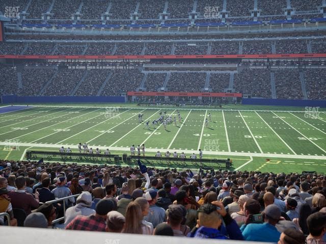 MetLife Stadium - Section Commissioners Club 7 Seat View MetLife Stadium - Section Commissioners Club 7 Seat View