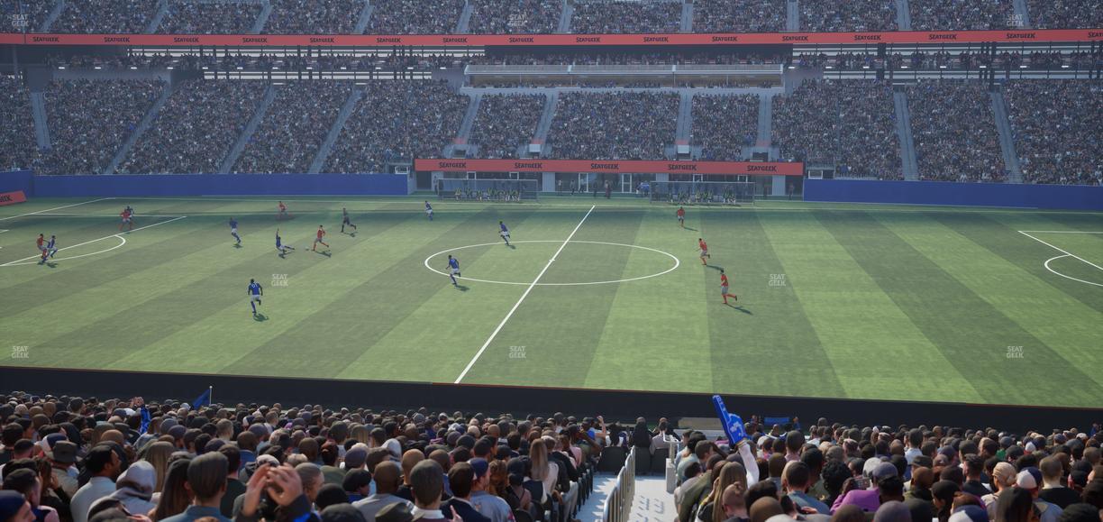 MetLife Stadium - Section Commissioners Club 8 Seat View