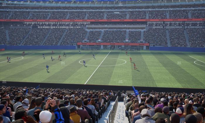 MetLife Stadium - Section Commissioners Club 8 Seat View