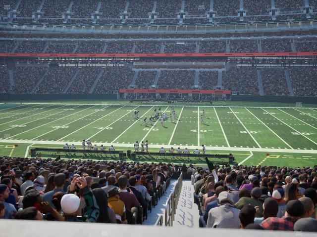 MetLife Stadium - Section Commissioners Club 8 Seat View