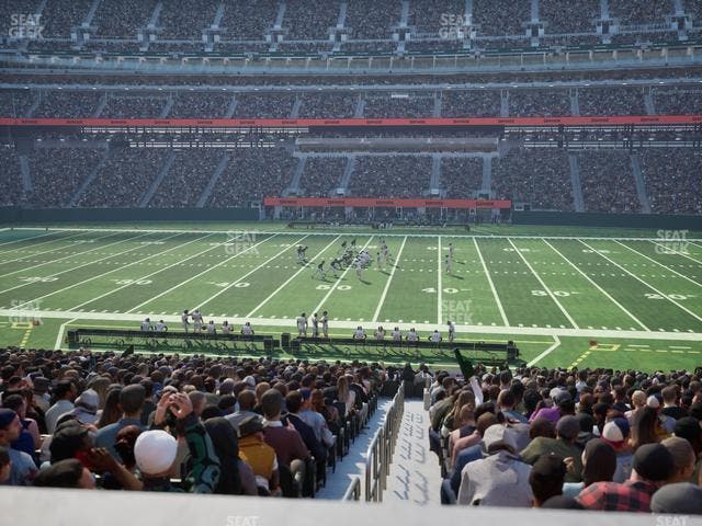 MetLife Stadium - Section Commissioners Club 8 Seat View