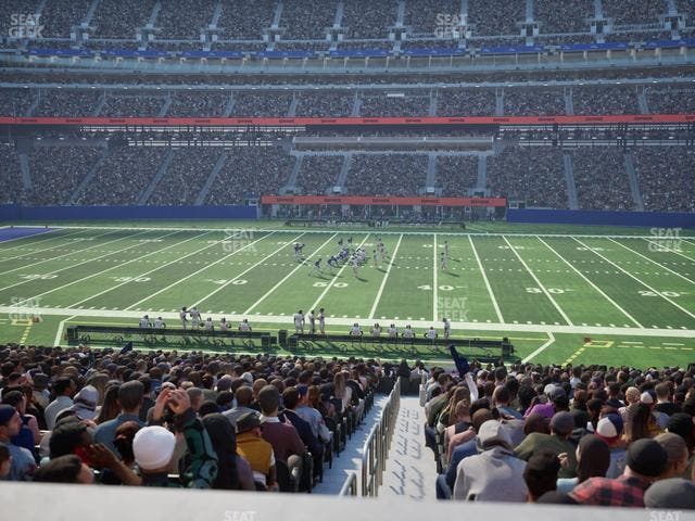 MetLife Stadium - Section Commissioners Club 8 Seat View MetLife Stadium - Section Commissioners Club 8 Seat View