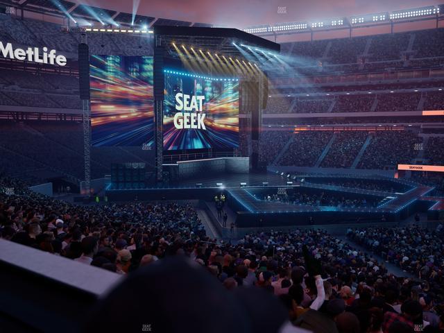 MetLife Stadium - Section Commissioners Club 9 Seat View
