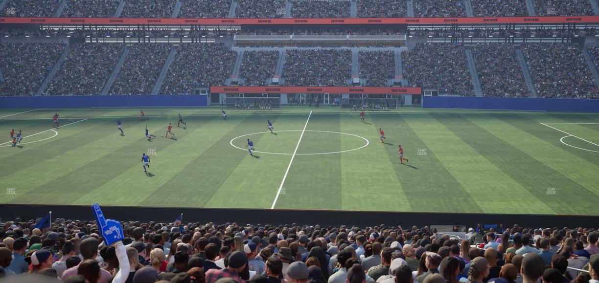 MetLife Stadium - Section Commissioners Club 9 Seat View