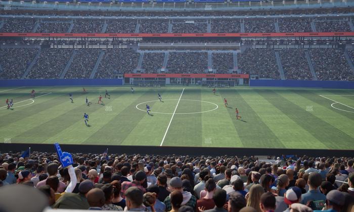 MetLife Stadium - Section Commissioners Club 9 Seat View