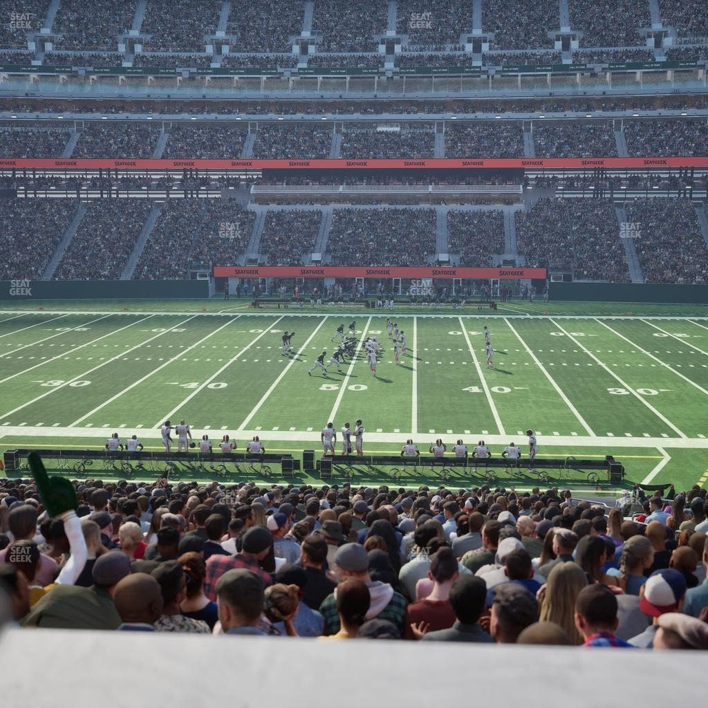 MetLife Stadium - Section Commissioners Club 9 Seat View