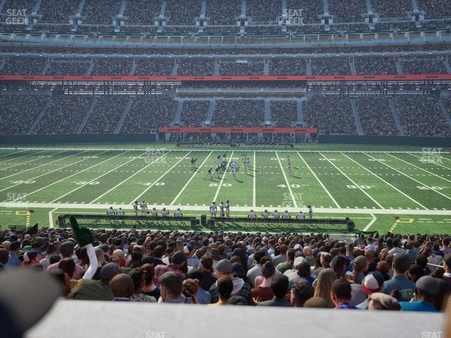 MetLife Stadium - Section Commissioners Club 9 Seat View