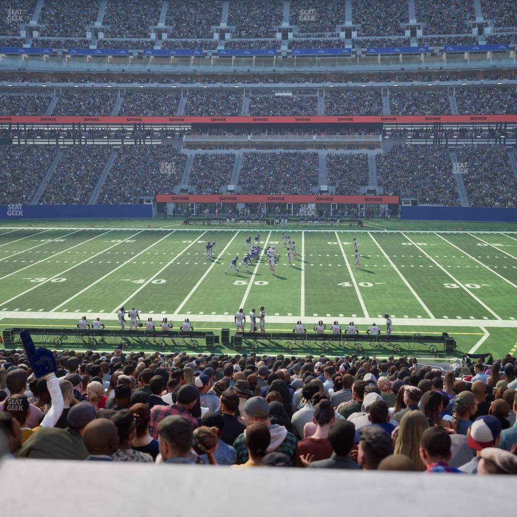 MetLife Stadium - Section Commissioners Club 9 Seat View