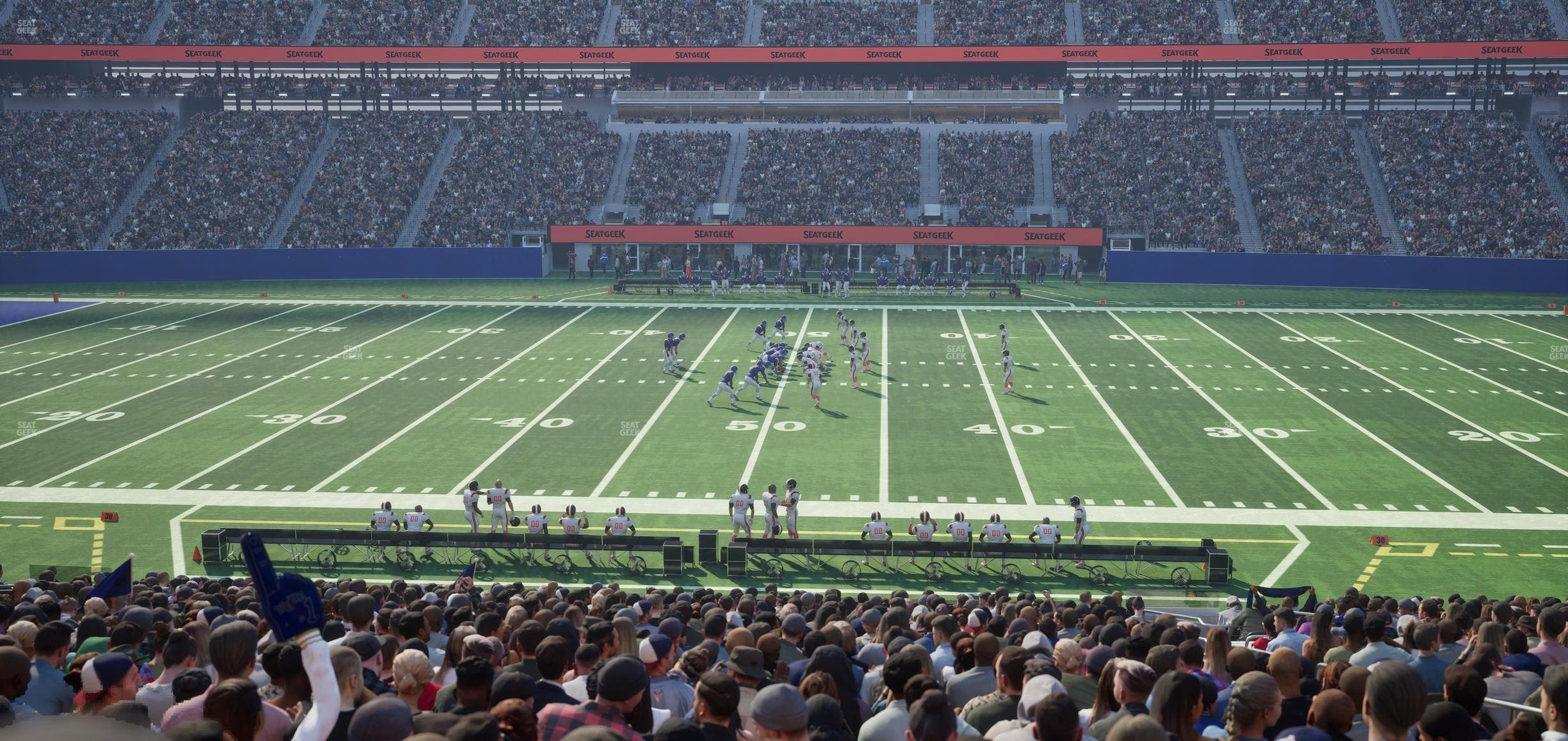 MetLife Stadium - Section Commissioners Club 9 Seat View