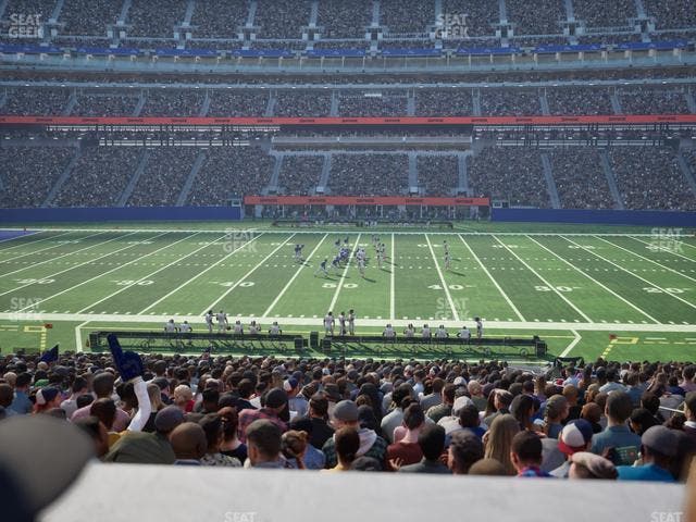 MetLife Stadium - Section Commissioners Club 9 Seat View MetLife Stadium - Section Commissioners Club 9 Seat View