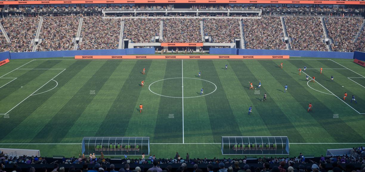 MetLife Stadium - Section Corona Beach Club Seat View