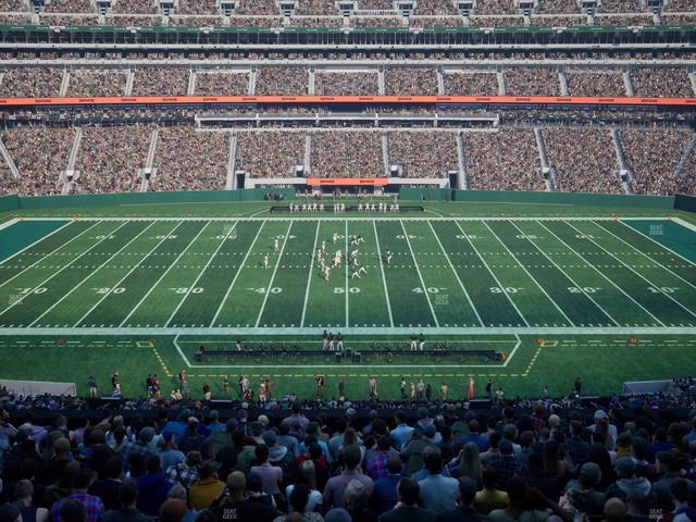 MetLife Stadium - Section Corona Beach Club Seat View