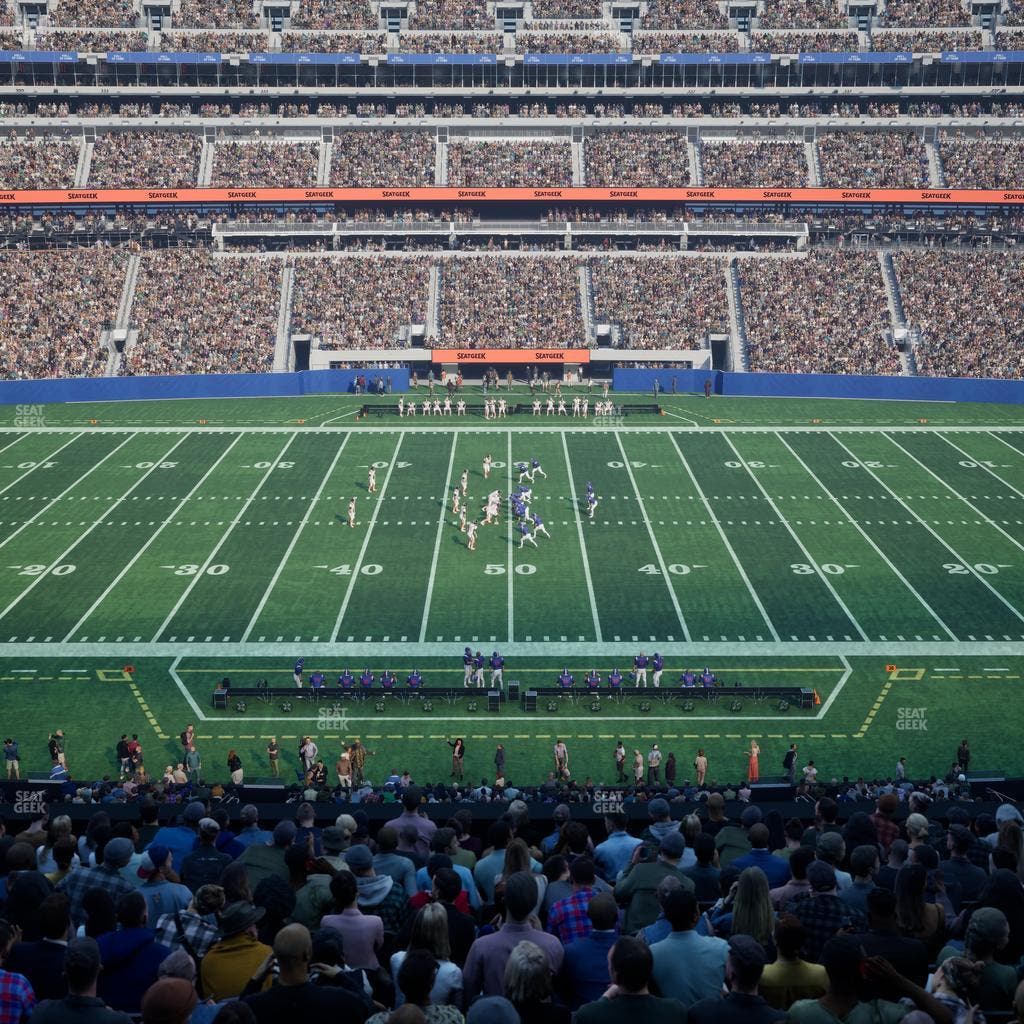 MetLife Stadium - Section Corona Beach Club Seat View