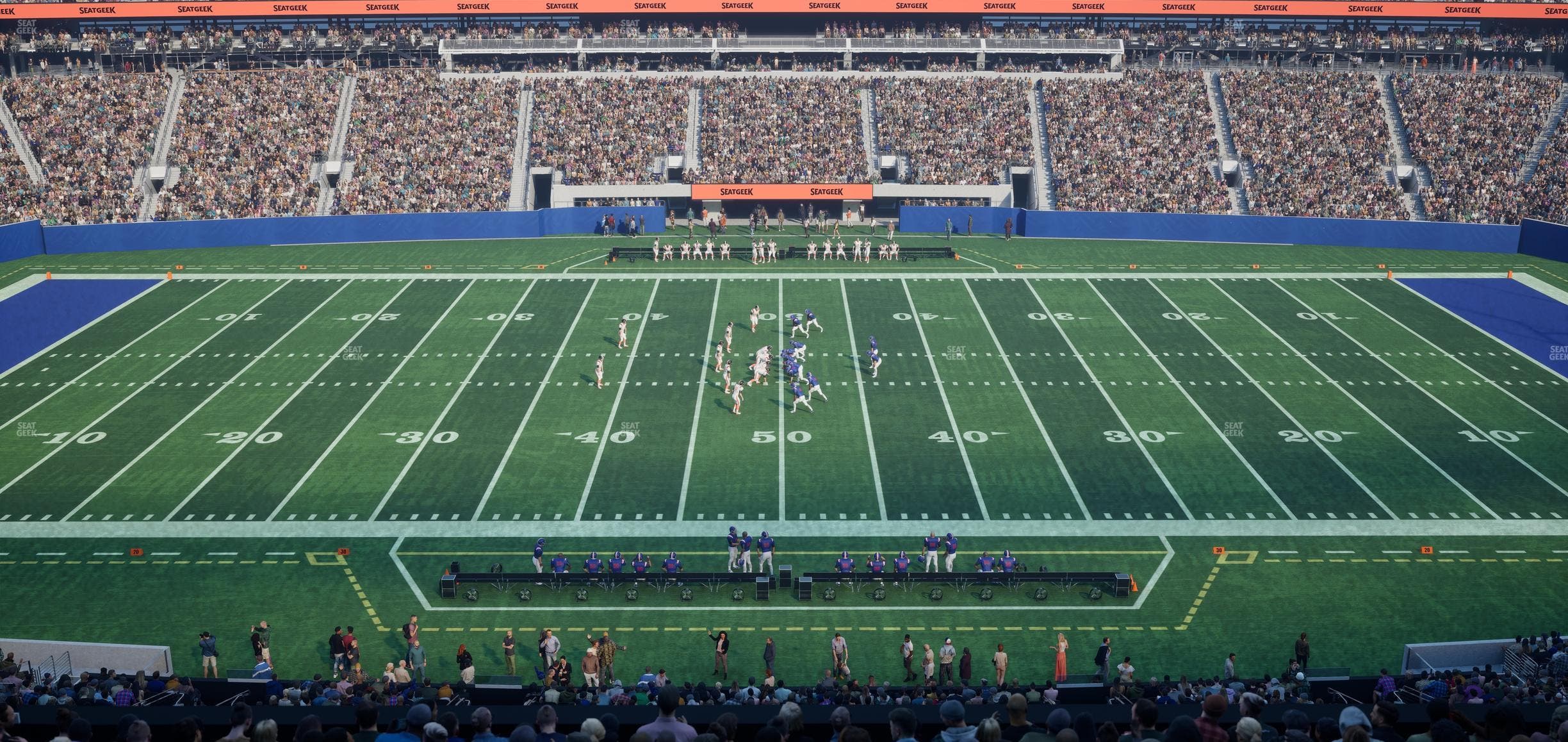 MetLife Stadium - Section Corona Beach Club Seat View