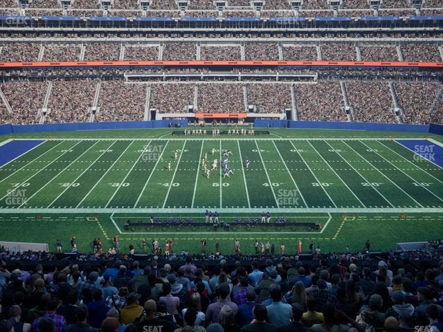 MetLife Stadium - Section Corona Beach Club Seat View MetLife Stadium - Section Corona Beach Club Seat View