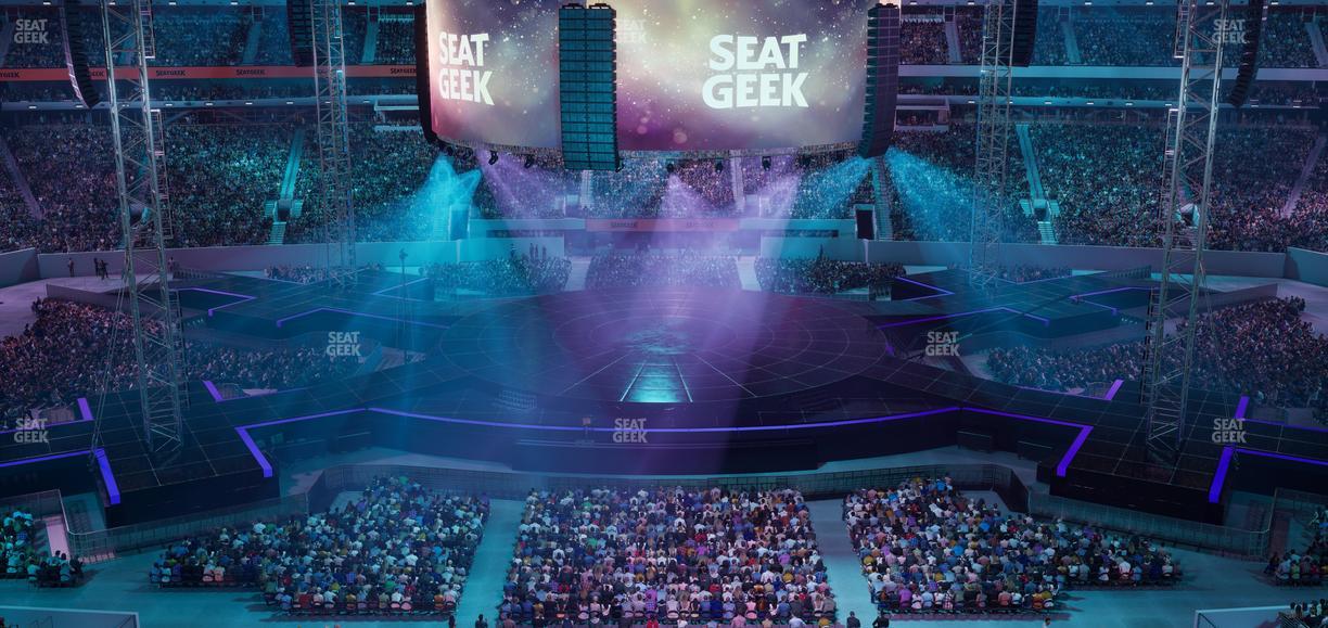 MetLife Stadium - Section Corona Beach Club Seat View