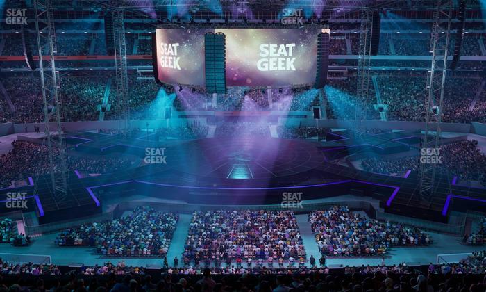 MetLife Stadium - Section Corona Beach Club Seat View