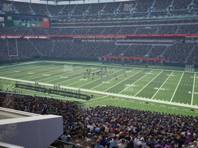 MetLife Stadium - Section Level 3 Suite 58 Seat View