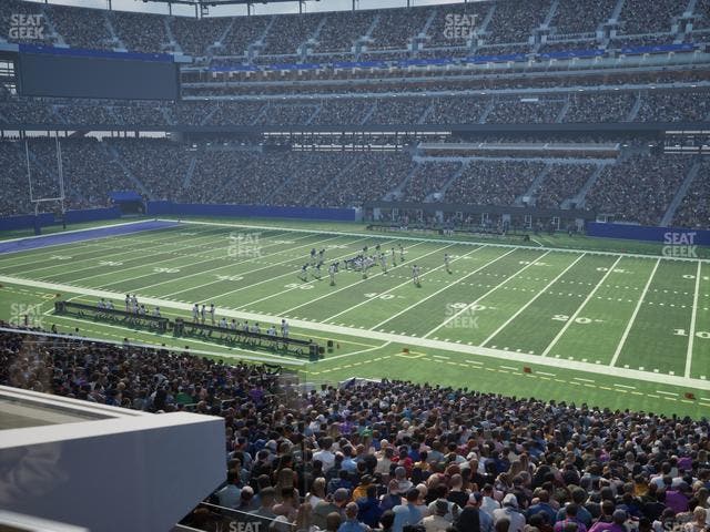 MetLife Stadium - Section Level 3 Suite 58 Seat View MetLife Stadium - Section Level 3 Suite 58 Seat View