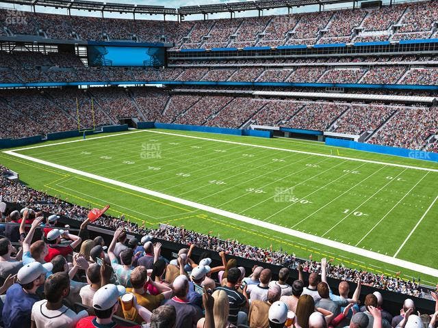 MetLife Stadium - Section Level 3 Suite 6 Seat View