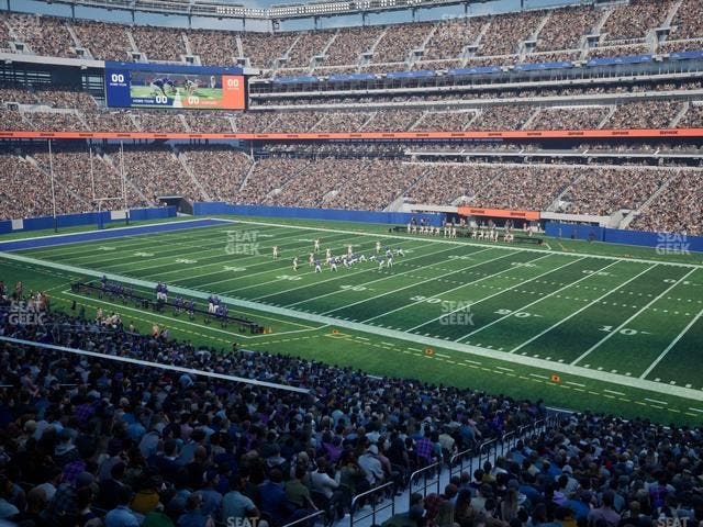 MetLife Stadium - Section Level 3 Suite 6 Seat View MetLife Stadium - Section Level 3 Suite 6 Seat View