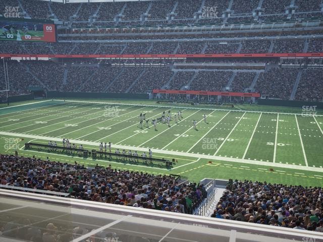 MetLife Stadium - Section Level 3 Suite 60 Seat View