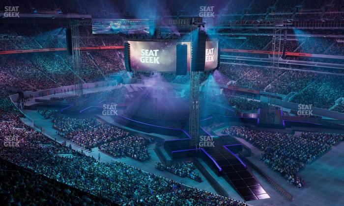 MetLife Stadium - Section Level 6 Suite 4 Seat View