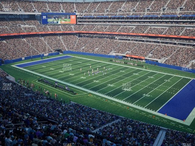 MetLife Stadium - Section Level 6 Suite 6 Seat View MetLife Stadium - Section Level 6 Suite 6 Seat View