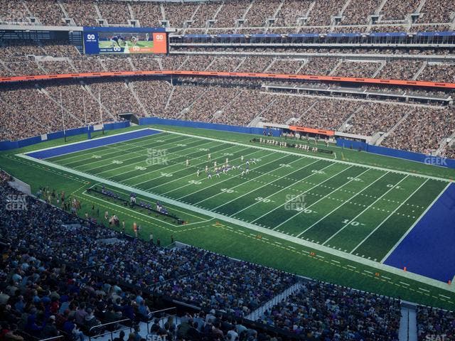 MetLife Stadium - Section Level 6 Suite 7 Seat View MetLife Stadium - Section Level 6 Suite 7 Seat View