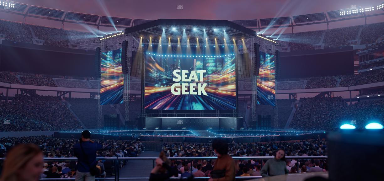 MetLife Stadium - Section Vip Bar Seat View