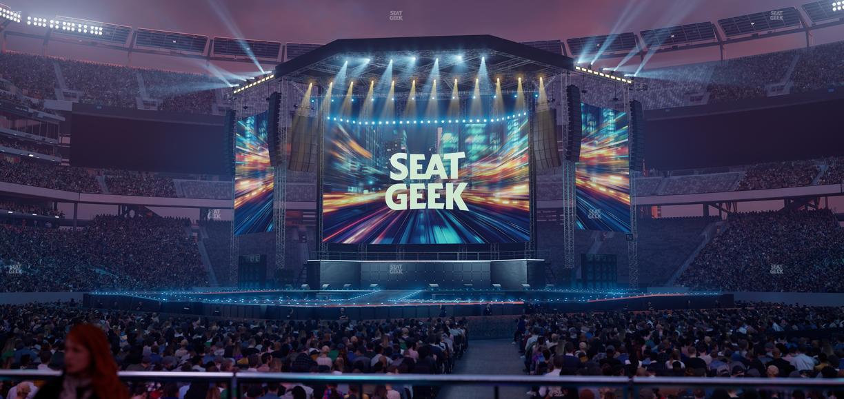 MetLife Stadium - Section Vip Table 2 Seat View