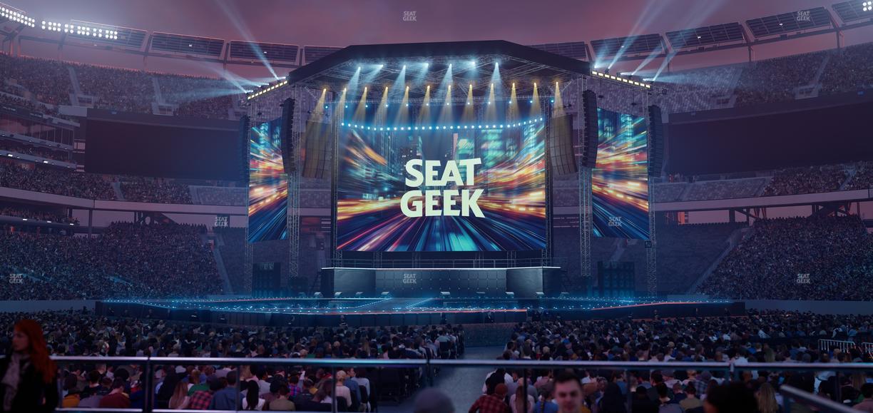 MetLife Stadium - Section Vip Table 3 Seat View