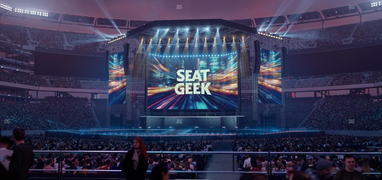 MetLife Stadium - Section Vip Table 4 Seat View