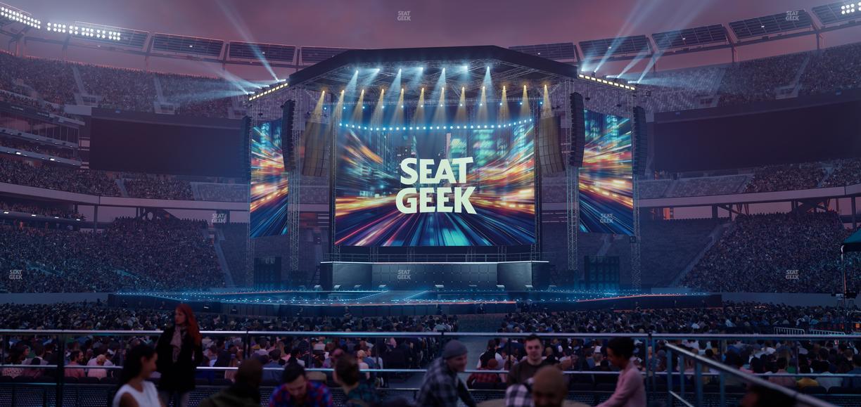 MetLife Stadium - Section Vip Table 5 Seat View